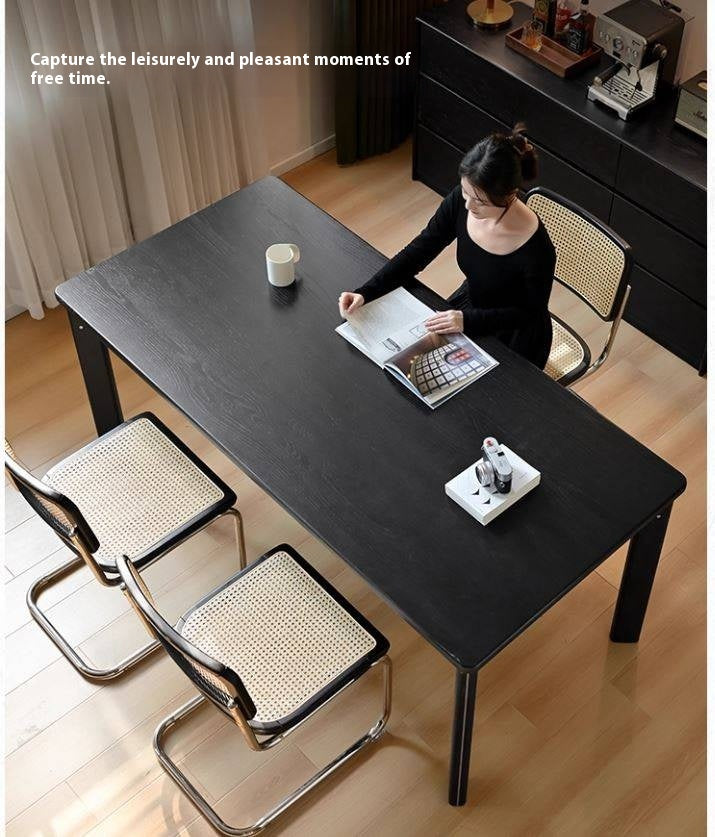 Oak Solid Wood Large Dining Table