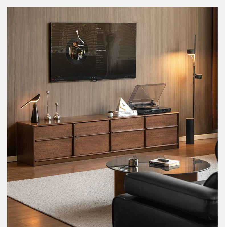 Solid Rosewood Modern Simple TV Cabinet