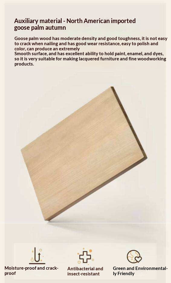 Oak Solid Wood, Solid Rubberwood Combination Bookcase