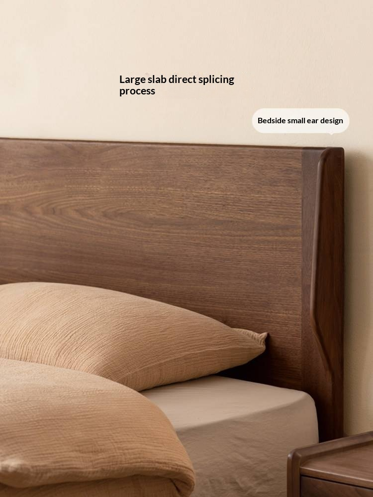 Ash, North American Black Walnut High Head Bed