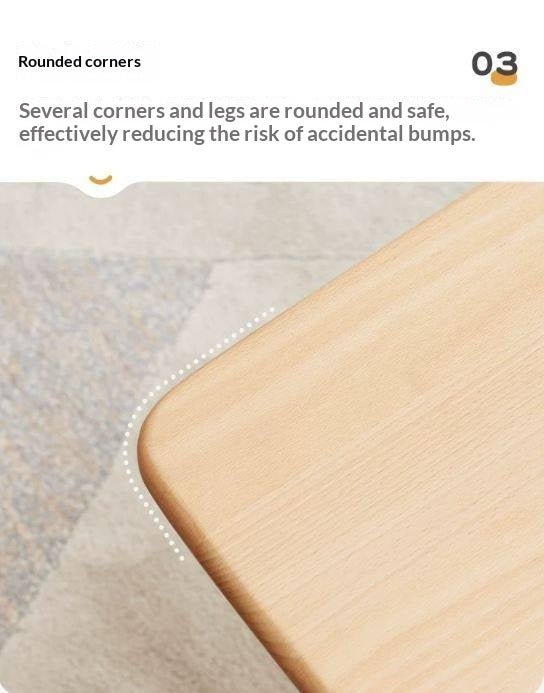 Beech Solid Wood Coffee Table