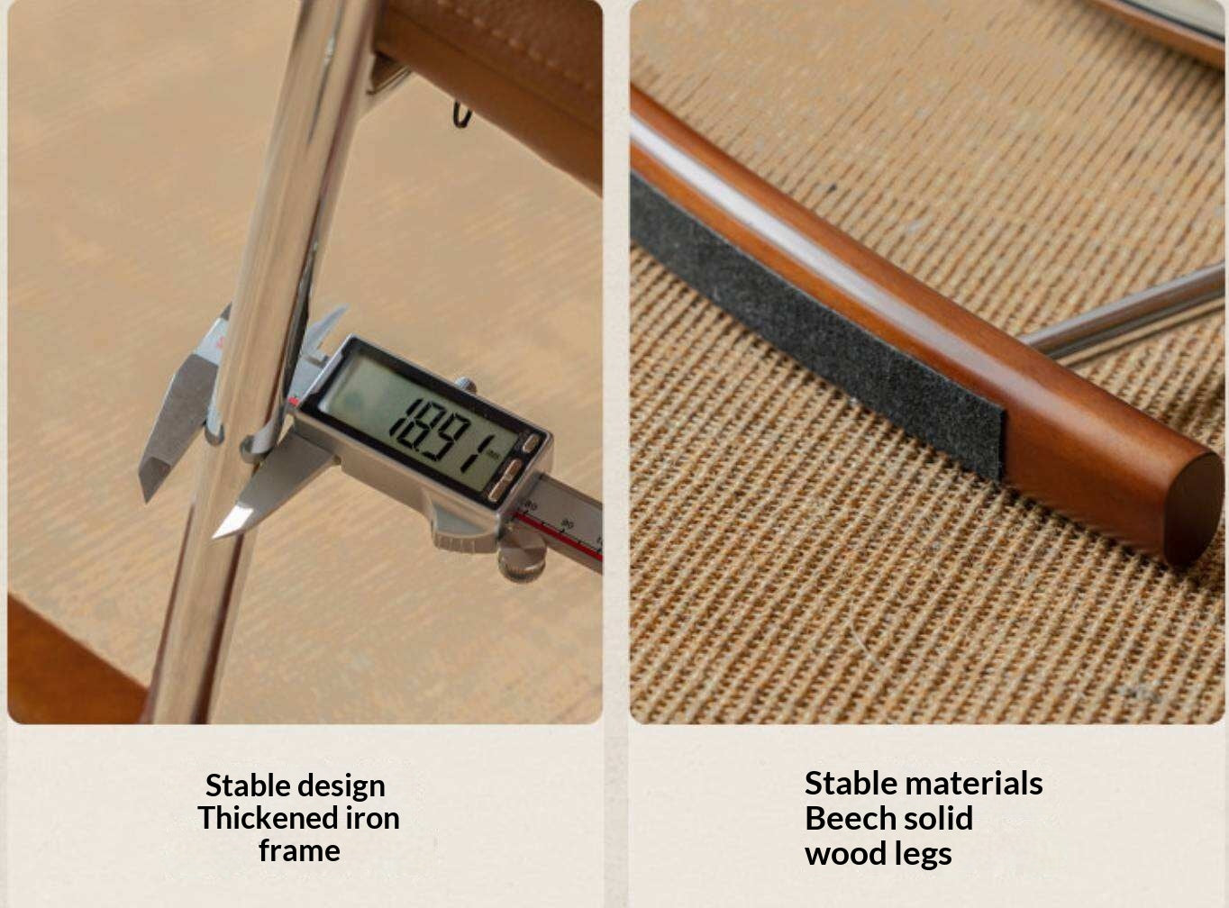 Fabric medieval style rocking chair