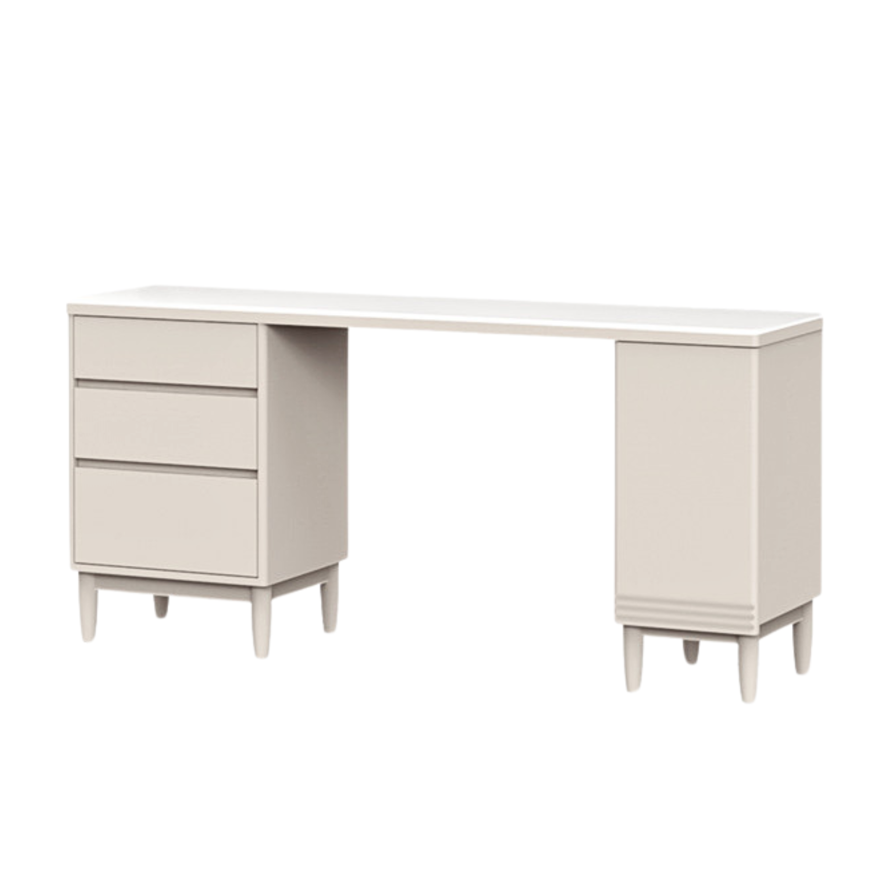 Poplar solid wood dining sideboard,