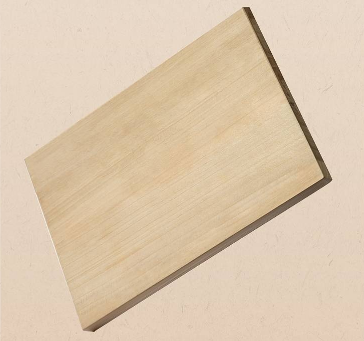 Poplar Solid Wood Box Bed, French Retro Style