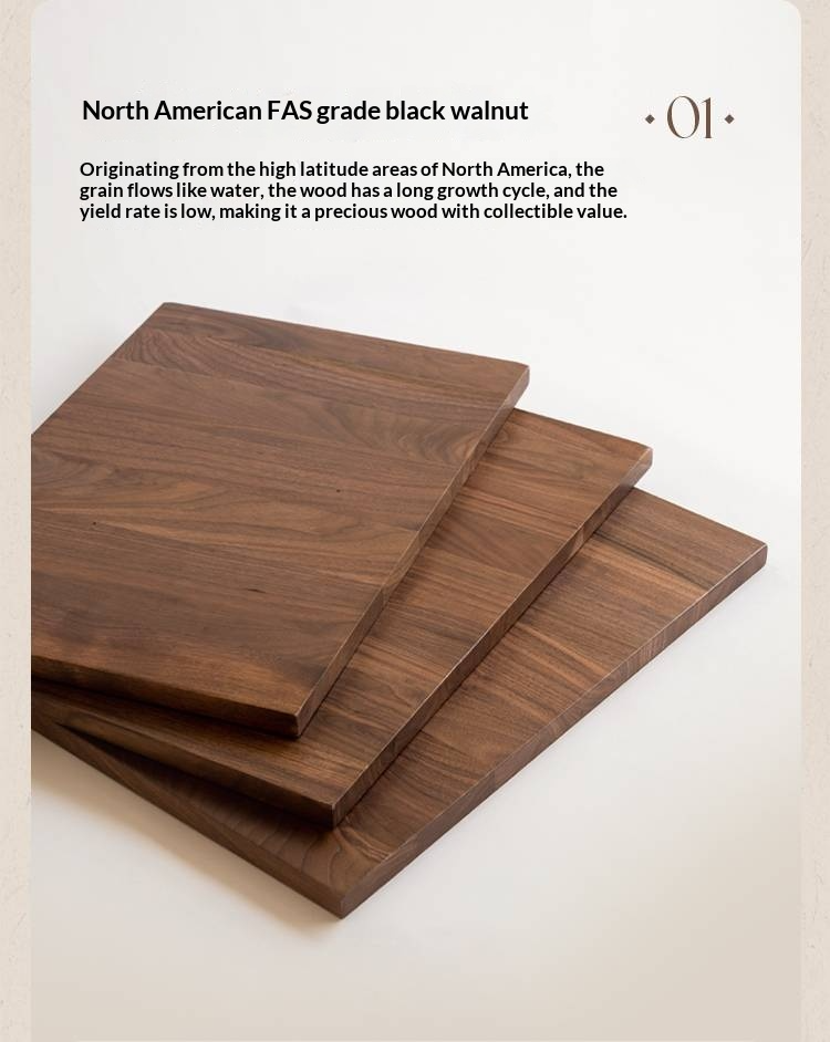 Black Walnut Solid Wood Italian Light Luxury Retro Storage Box Bed