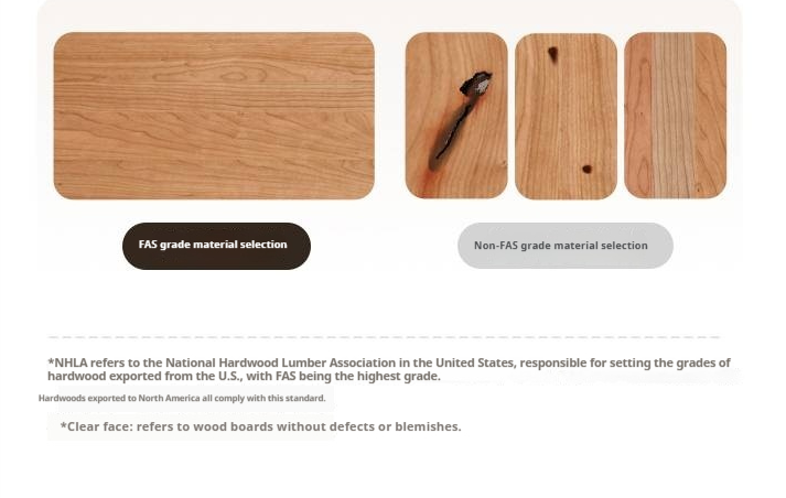 Cherry Solid Wood Floating Platform Box Bed, Headboard-Free Bed