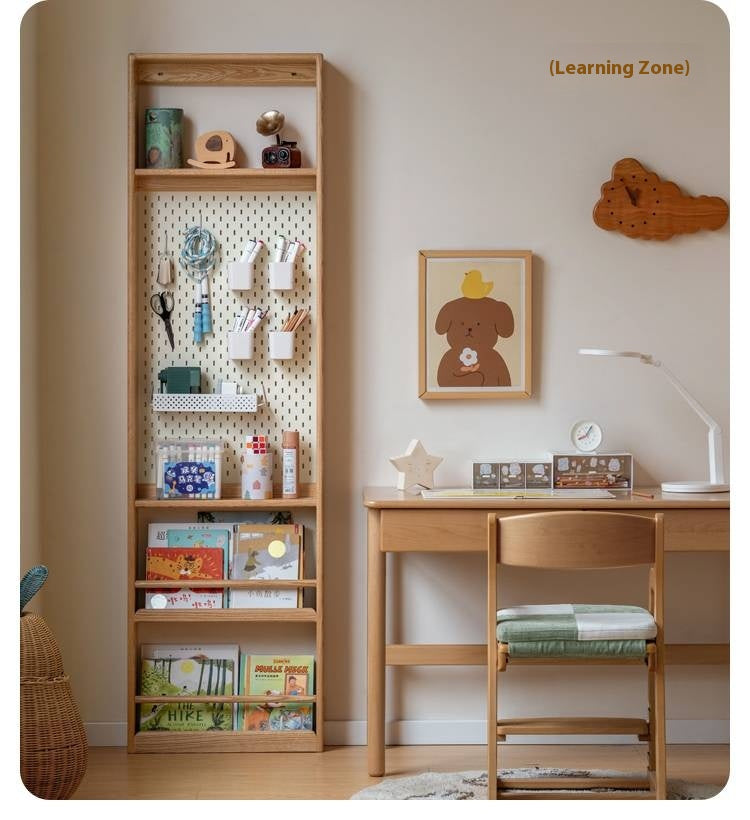 Oak Solid Wood Modern Children's Wardrobe