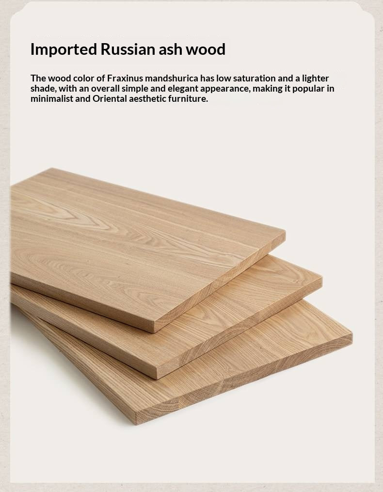 Ash Solid Wood Smart Modern Nightstand