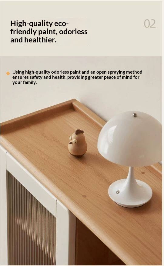 Beech Solid Wood Kids Desk Combination