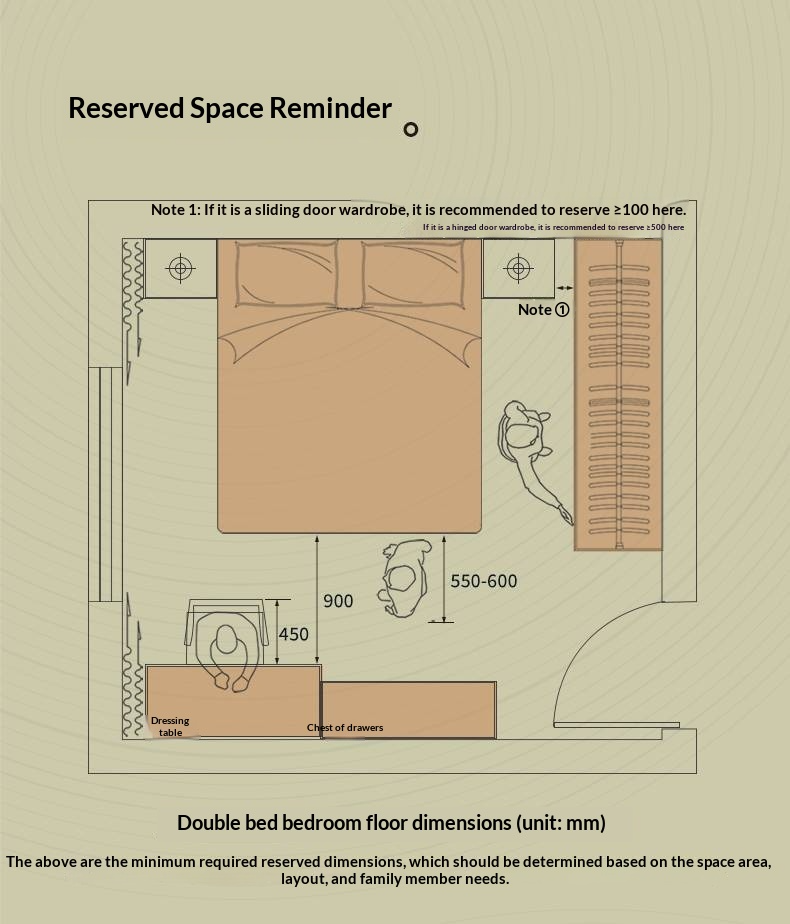 Cherry Solid Wood Modern Minimalist Storage Box Bed with Suspension Design