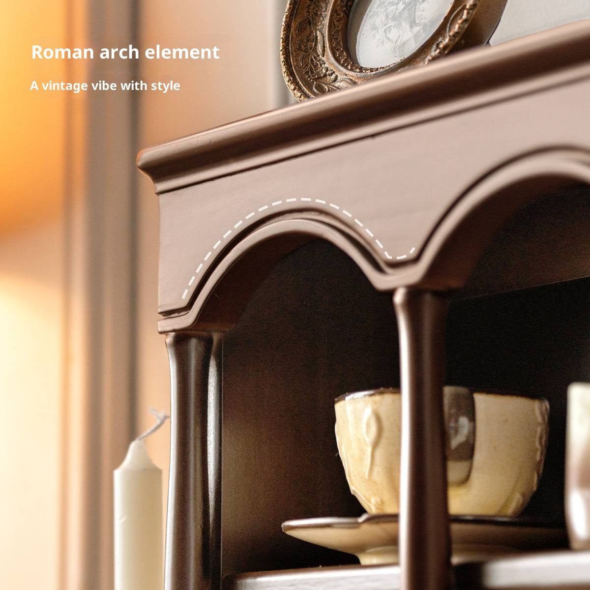 Poplar Solid Wood Wall Cabinet