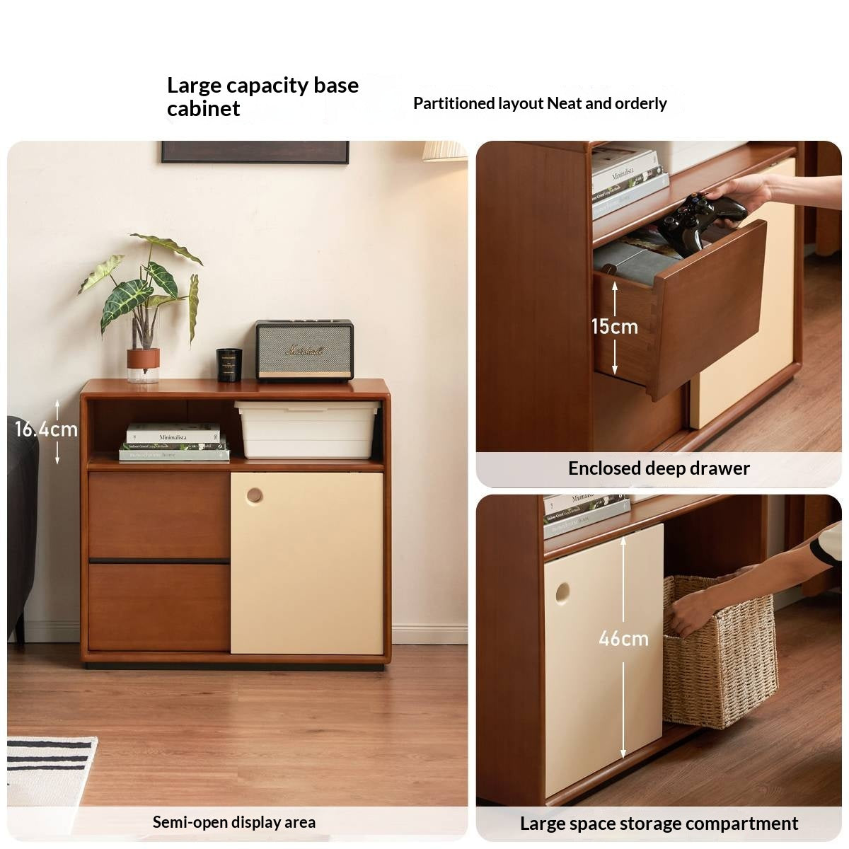 Poplar Solid Wood Antique Style Office Desk