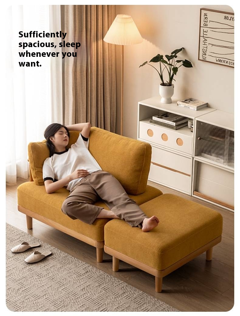 European Beech Wood Fabric Free Combination Sofa
