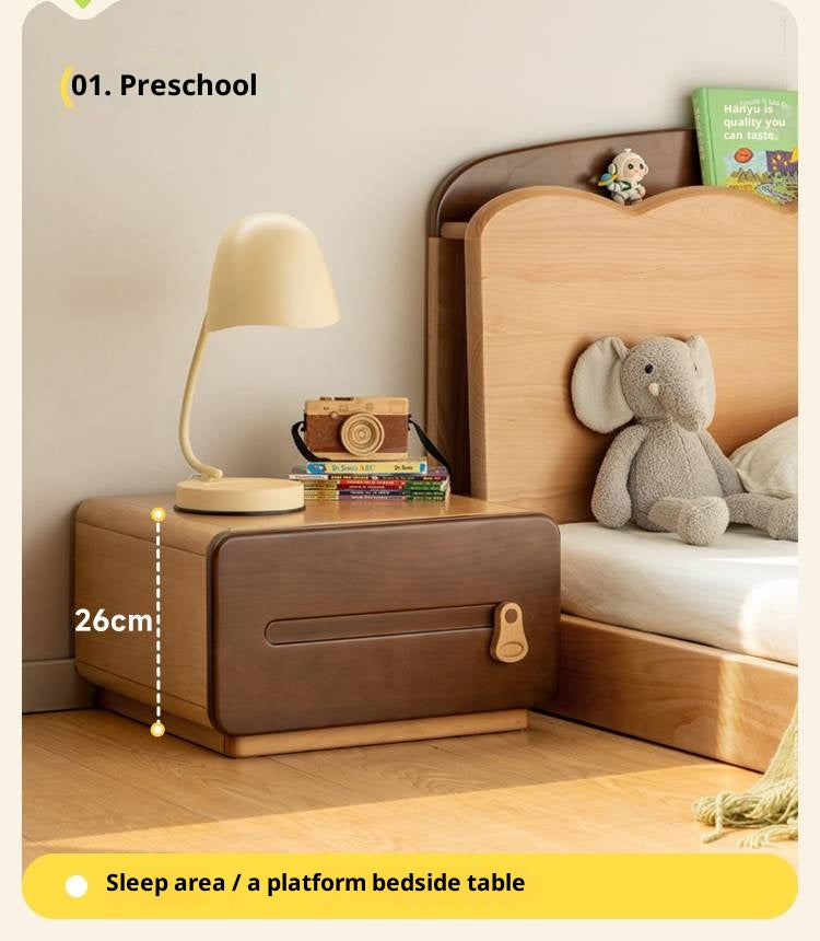 Beech Solid Wood Children's Chest of Drawers