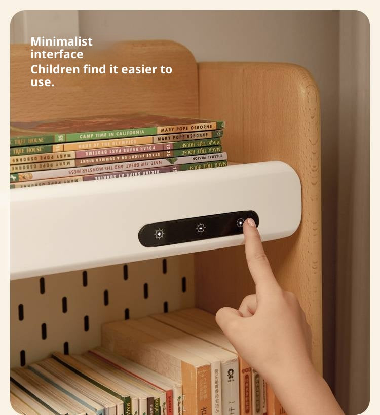 Beech Solid Wood Children's Desk Adjustable Writing Desk