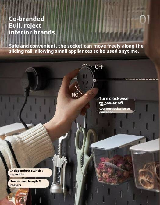 Black Walnut, Oak, South American Walnut Light Luxury Tableside Cabinet