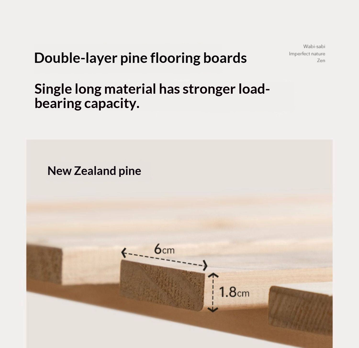 Black Walnut Solid Wood Bed — Italian Light Luxury Suspended Bed