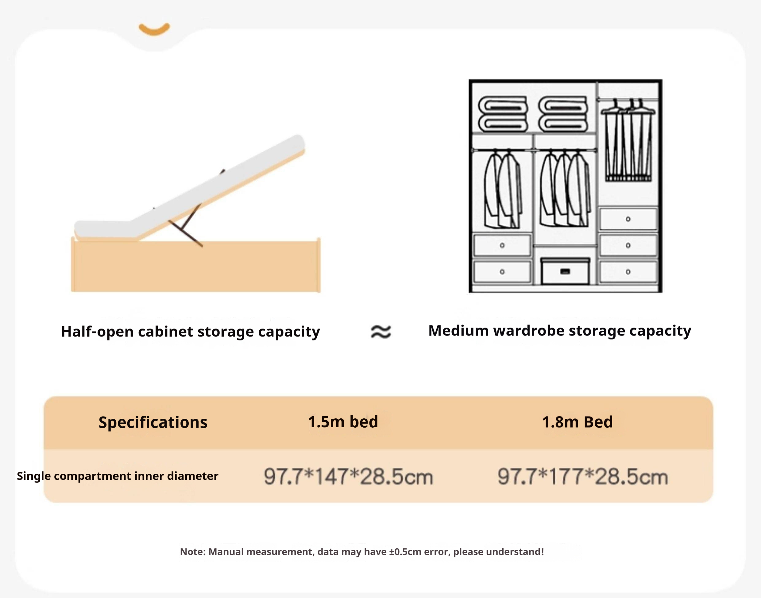 European Beech Solid Wood Platform Box Bed — Headboard-Free, Simple Design