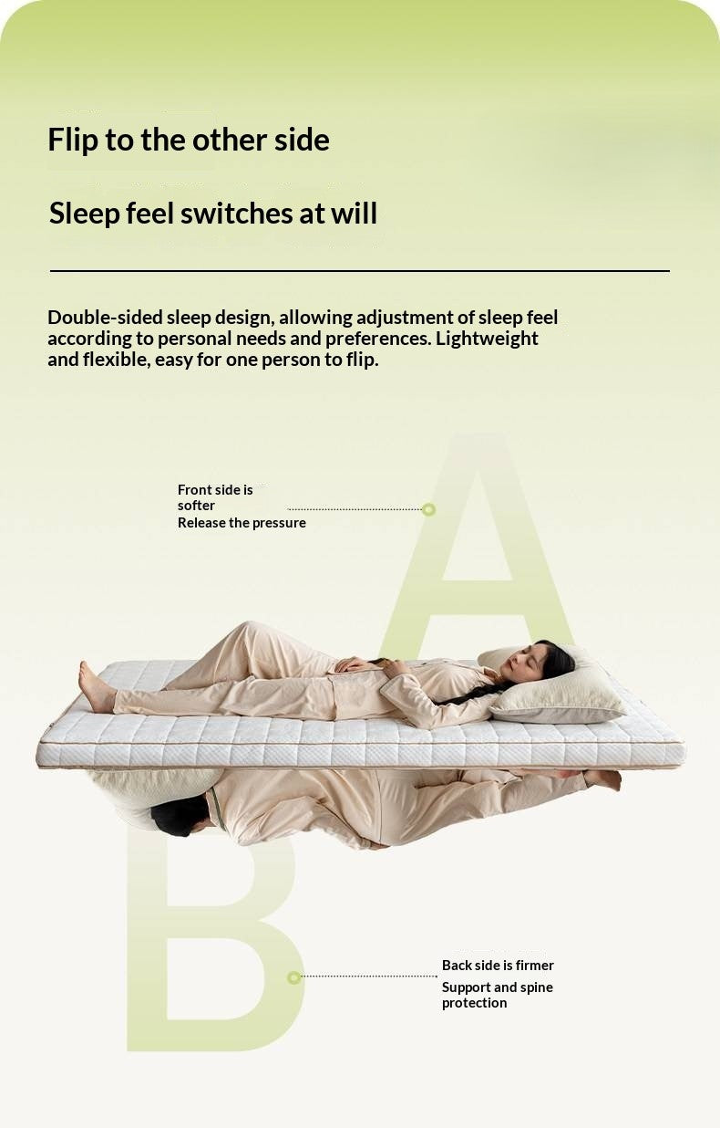 Zero-Glue Thin Mattress — Bubble Spring Support, Hard Mattress