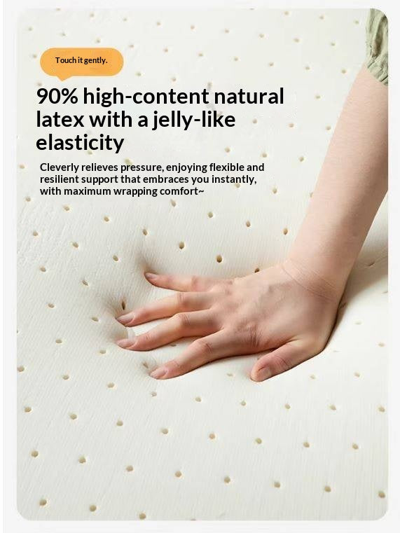 Zero-Glue Adjustable Spring Latex Mattress — Thick and Anti-Mite Support