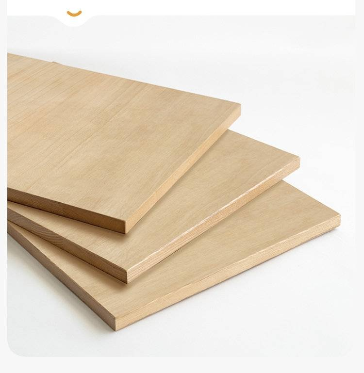 Pine Solid Wood Bed — Nordic Minimalist Cream Style Large Bed