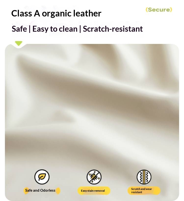 Beech Solid Wood Children's Soft Backrest Storage Loft Bed with Night Light