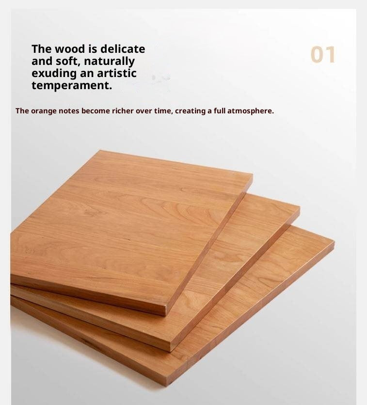 Poplar, Cherry Solid Wood Ancient Style Bookcase