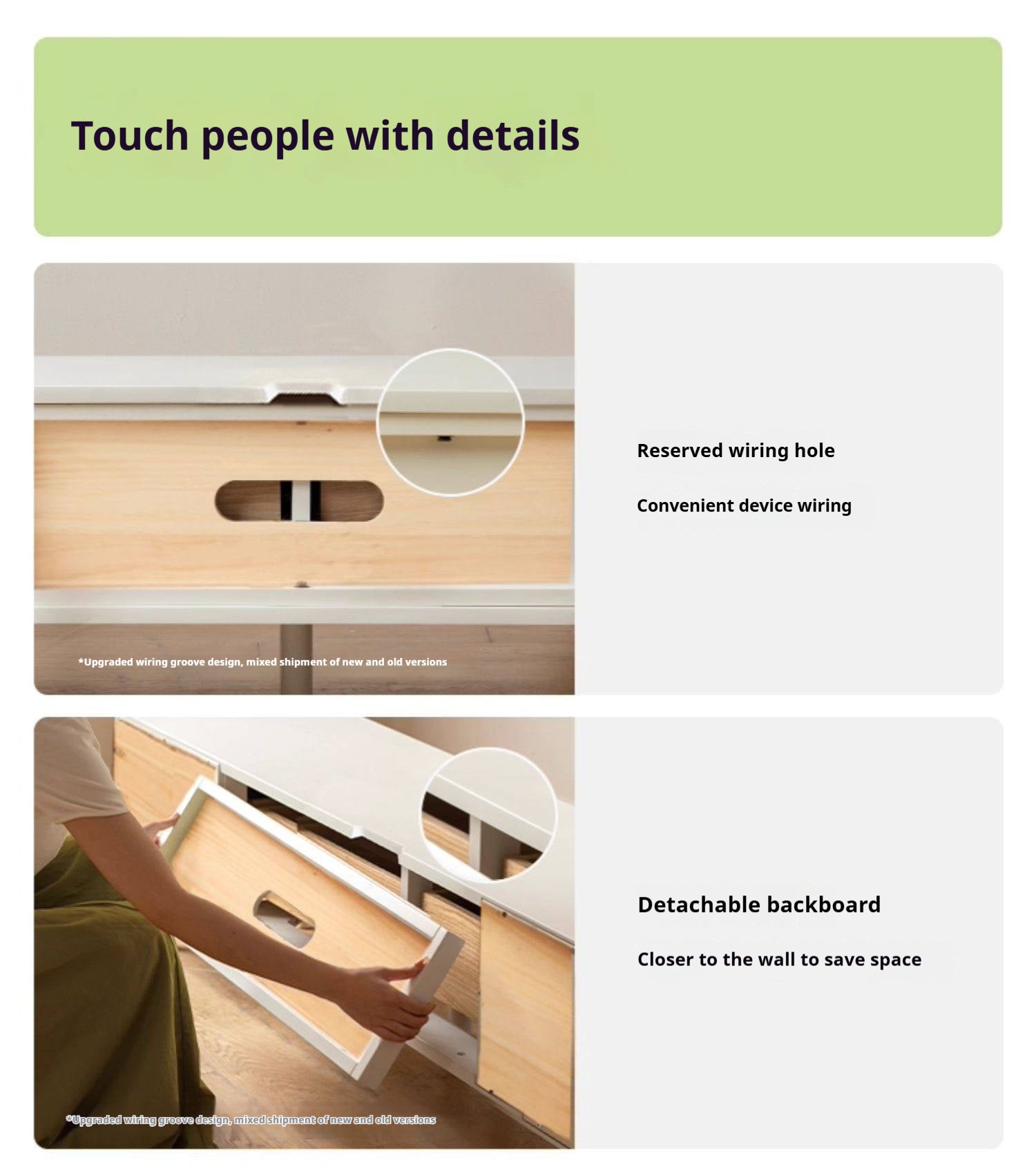 Solid RubberWood French Cream Style TV Cabinet.