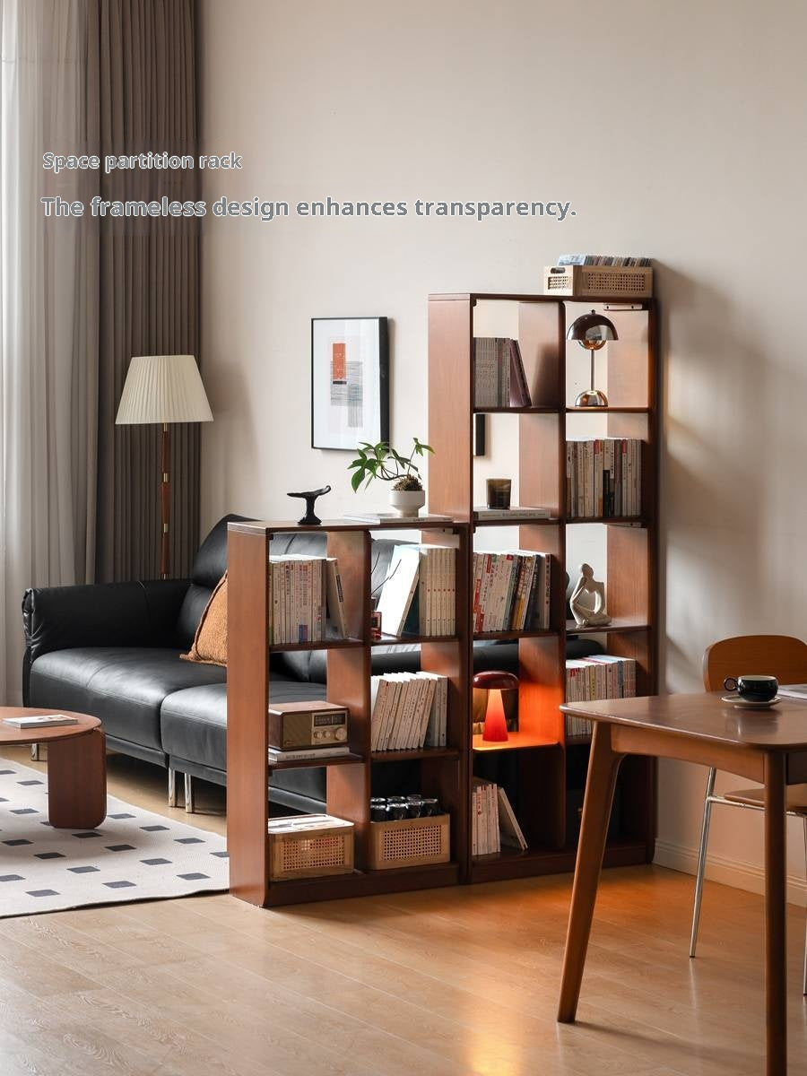 Poplar Solid Wood Antique Style Bookcase