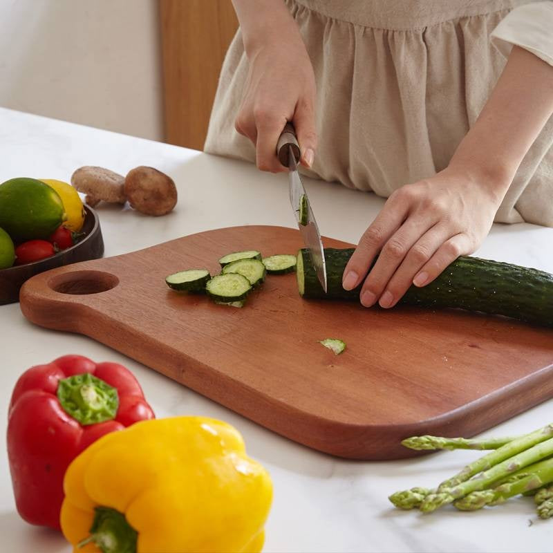 Ebony Solid Wood Nordic Kitchen Cutting Board