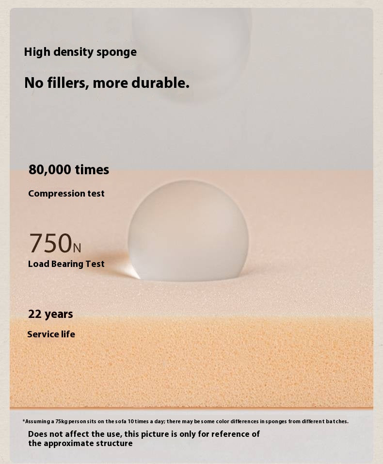 Modular Fabric Sofa – Modern Casual Free Combination Sofa Tofu Block Design