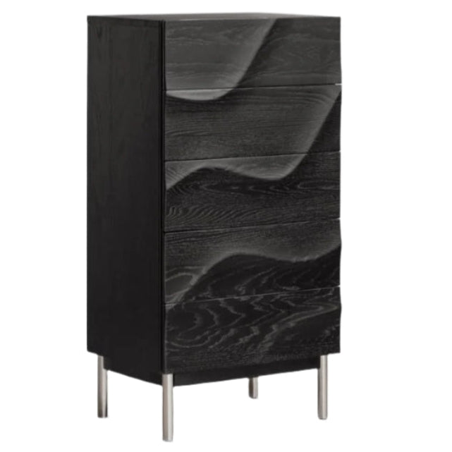 Oak Solid Wood Bauhaus Chest of Drawers