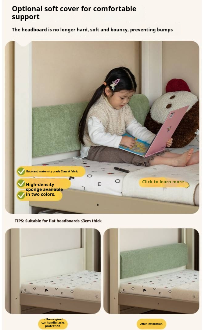 Beech Solid Wood Children's Loft Bed