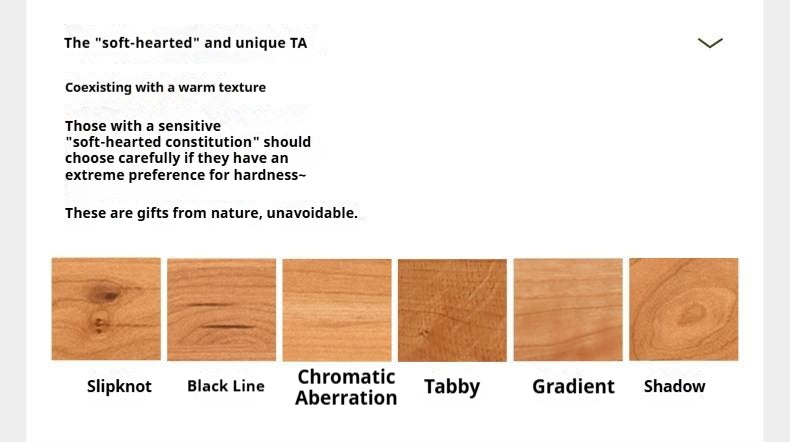 Cherry Solid Wood TV Cabinet Modern Simple))