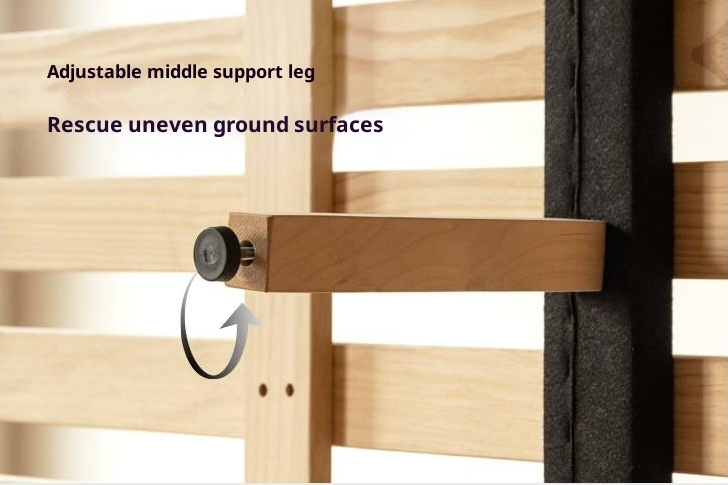 Genuine Leather Italian Light Luxury Soft Bed, White Cream Style