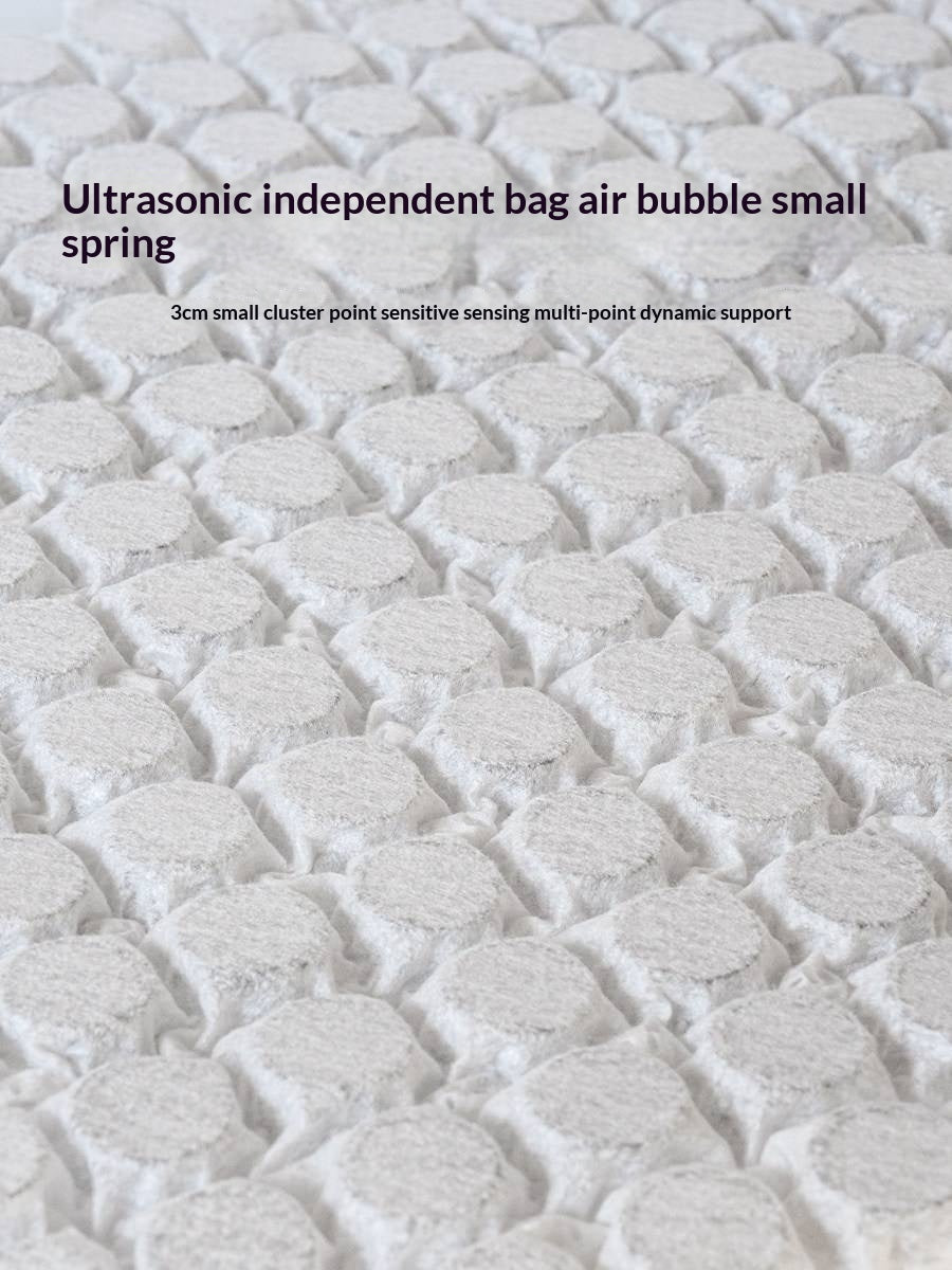 Zero-Glue Thin Mattress — Bubble Spring Support, Hard Mattress
