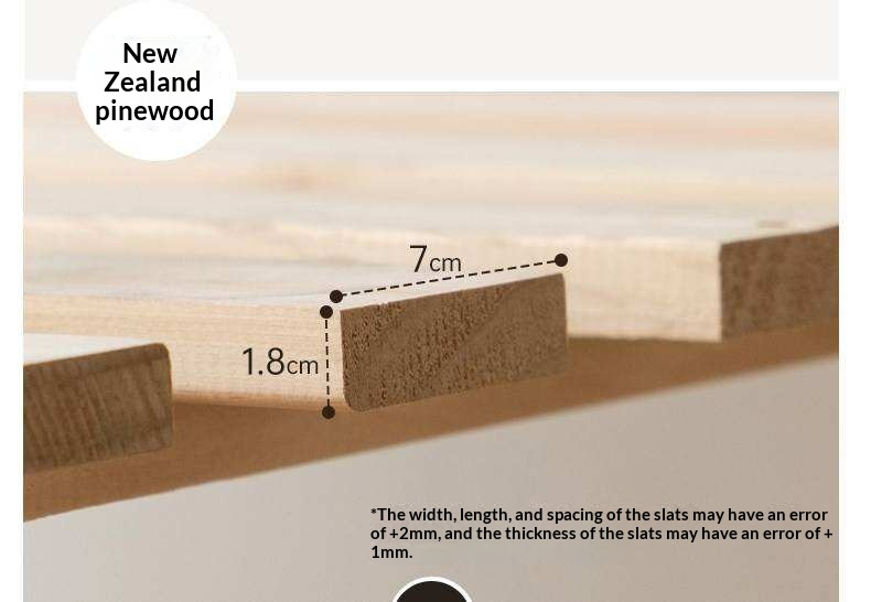 Oak Solid Wood Modern Simple Double Storage Box Bed