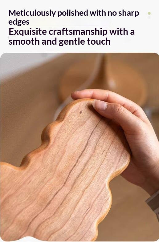 Cherry Solid Wood Nordic Style Eco Friendly Wall Clock