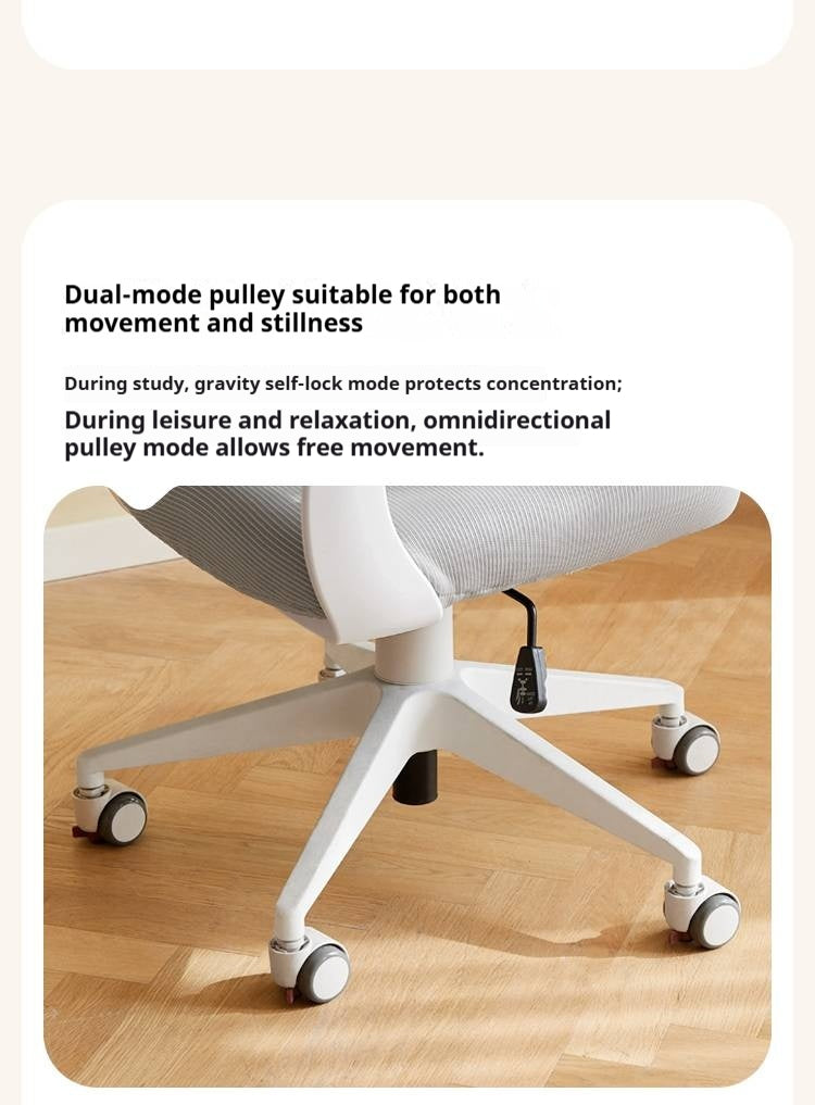 Children's Study Chair With Adjustable Backrest And Lifting Mechanism