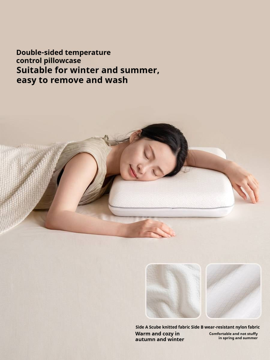 Memory Foam Pillow with Neck Support and Sleep Aid