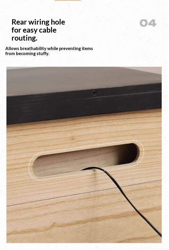 Solid RubberWood TV French Retro Floor Module Combination TV Cabinet.