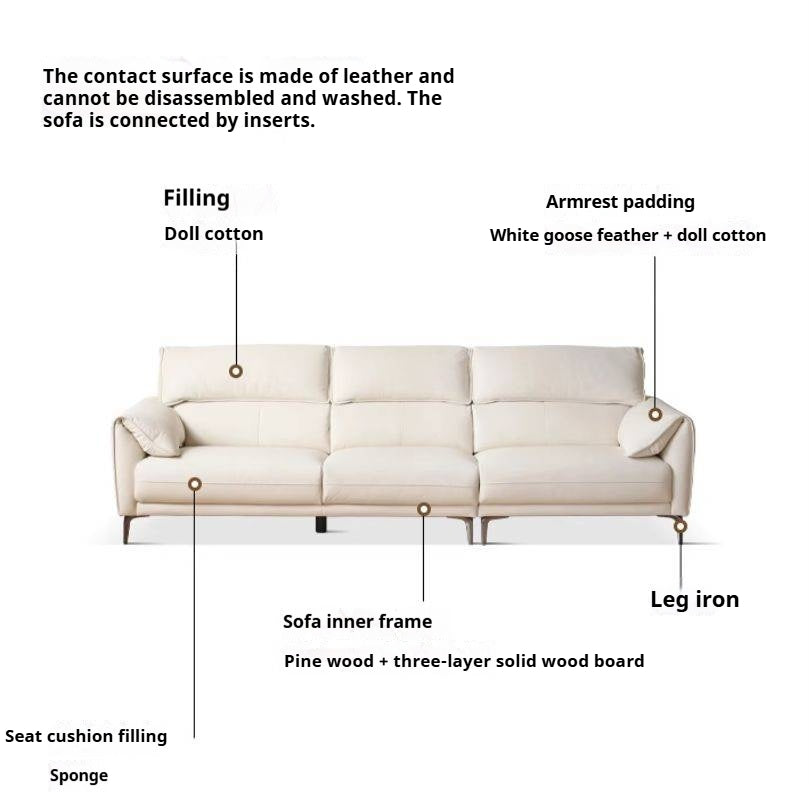 Genuine Leather Sofa
