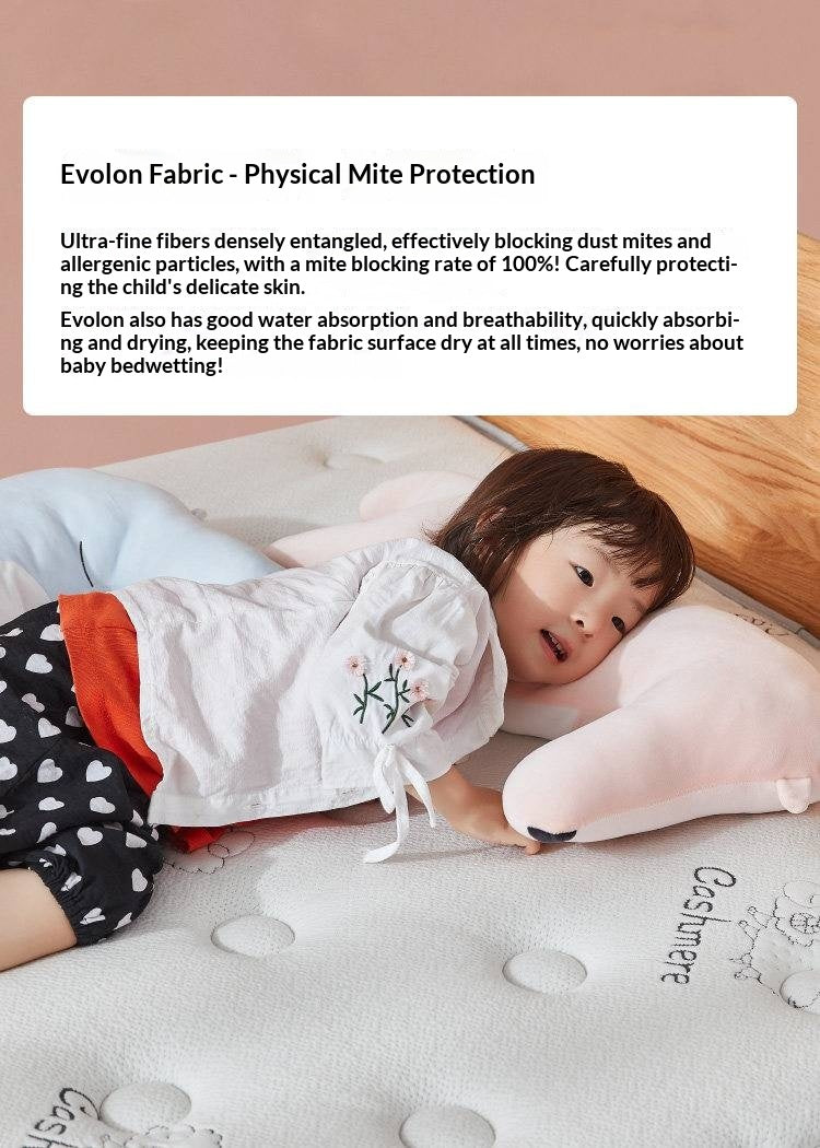 Children's Glue-Free Natural Jute Mattress — Back Support and Hard for Teenagers