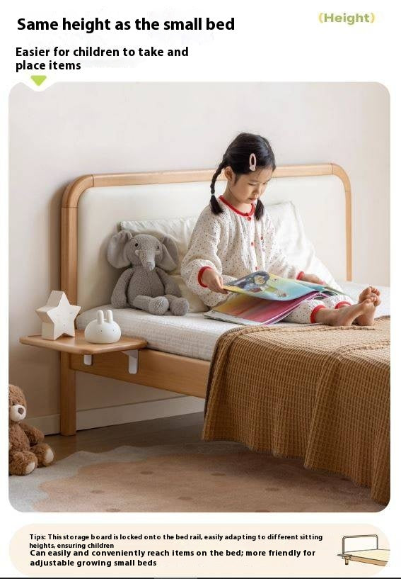 Beech Solid Wood Children's Creative Bedside Storage Rack