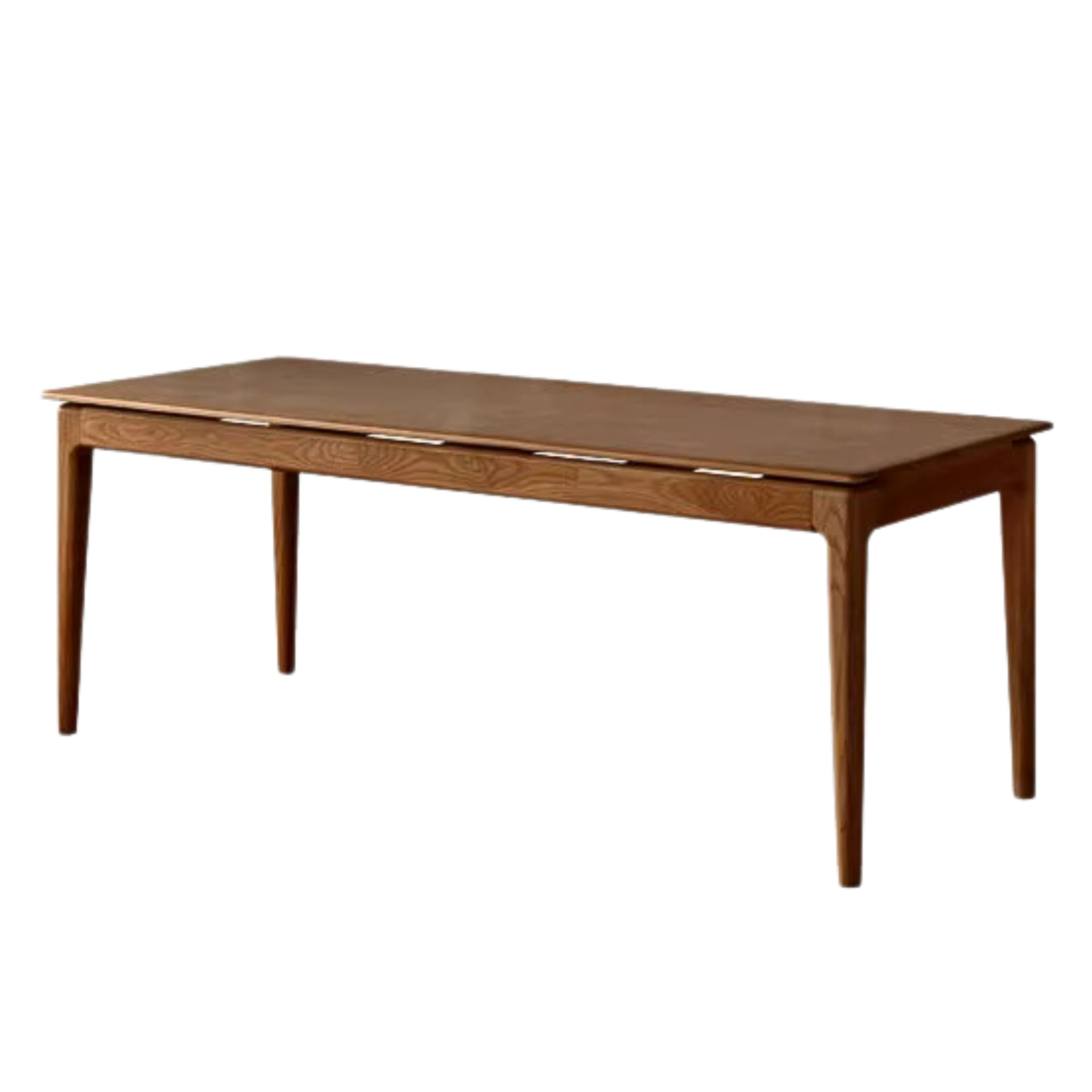 Black Walnut, Ash Solid Wood Office Desk, Long Table