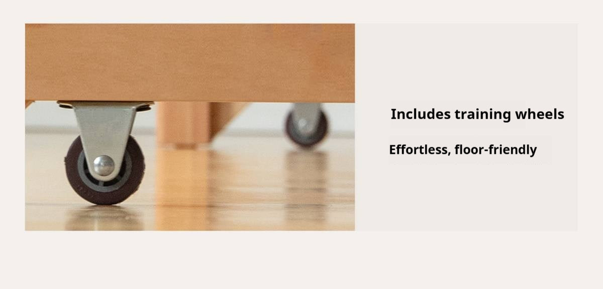 Oak, Beech Solid Wood Multifunctional Storage Sofa Bed