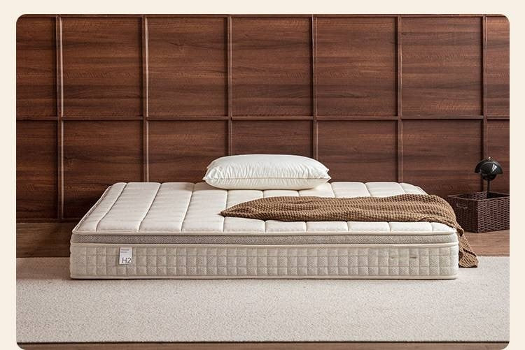 Zero-Glue Soy Fiber Mattress — Independent Spring Model, Thick Latex Support Mattress