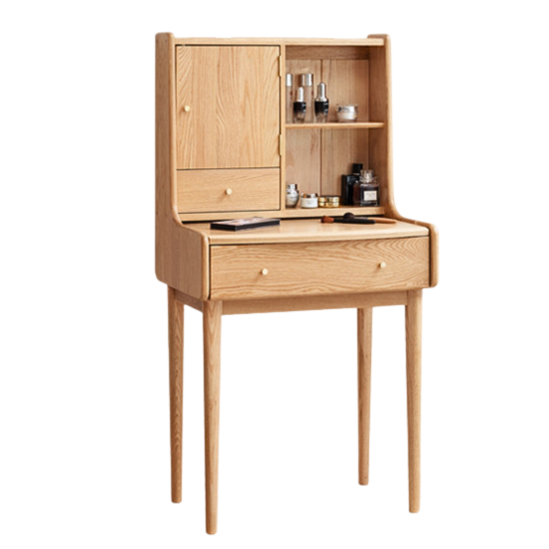 Ash, Oak, Black Walnut solid wood dressing table :