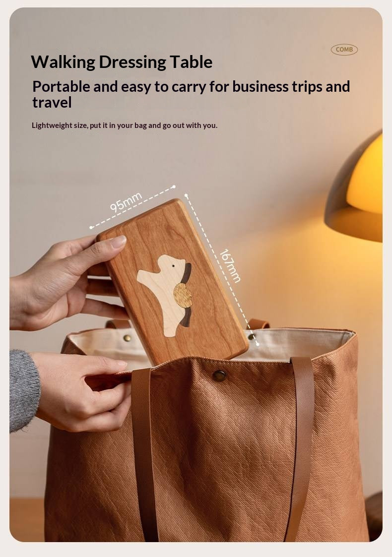 Black walnut, Cherry Solid Wood Handmade Jewelry Box