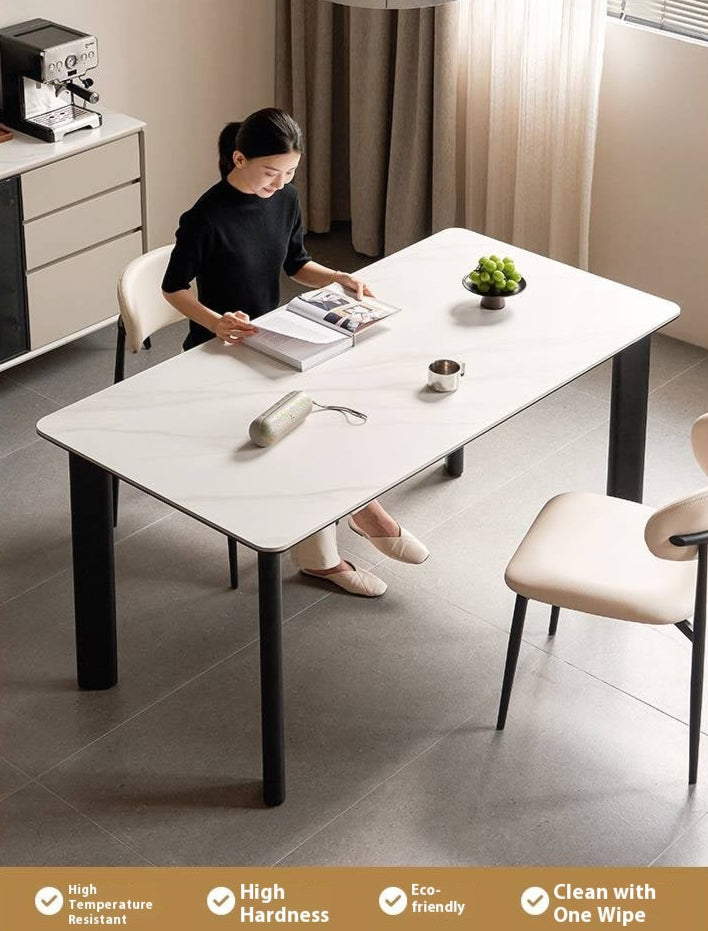 Iron Long Modern Dining Table